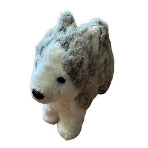 American Girl Pepper Husky Dog Plush Adorable Furry Puppy Gray White Kids Toy 6"